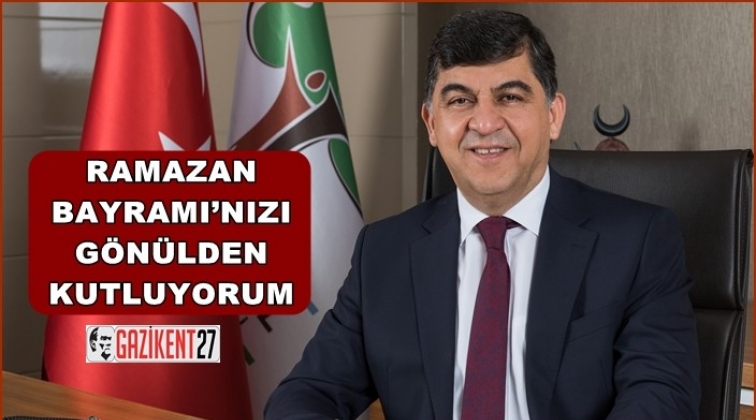 Fadıloğlu'ndan, Ramazan Bayramı mesajı