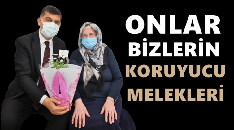 Fadıloğlu'ndan şehit annesine  ziyaret...