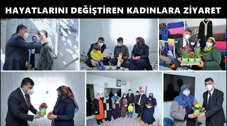 Fadıloğlu'ndan yetim annelerine ziyaret