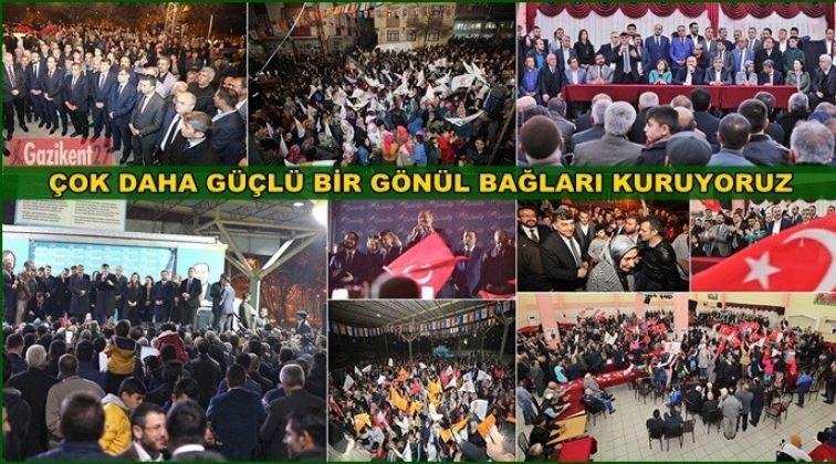Fadıloğlu&rsquo;nun mahalle ziyaretleri miting gibi...