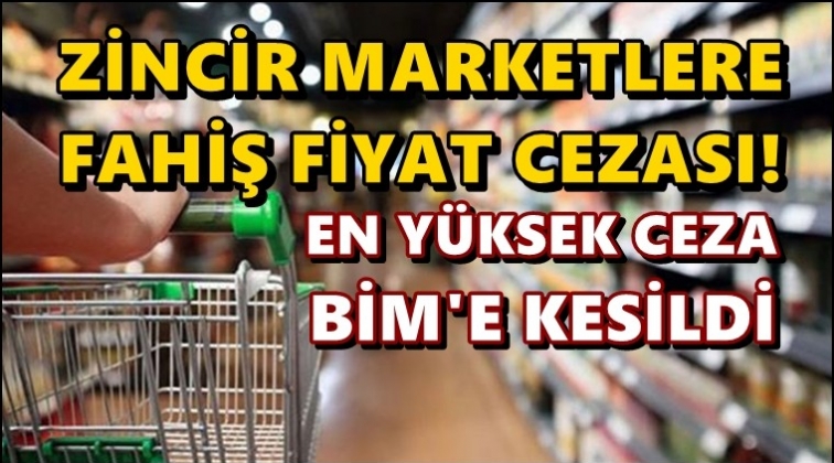 Fahiş fiyat soruşturması: En y&uuml;ksek ceza BİM'e!