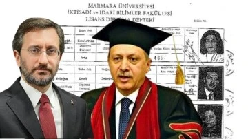 Fahrettin Altun, Erdoğan'ın mezuniyet belgelerini paylaştı