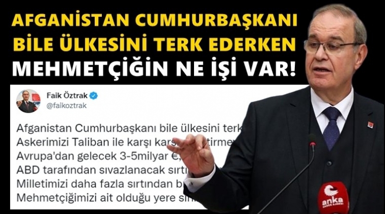 Faik &Ouml;ztrak: Cumhurbaşkanı bile &uuml;lkesini terk ederken...