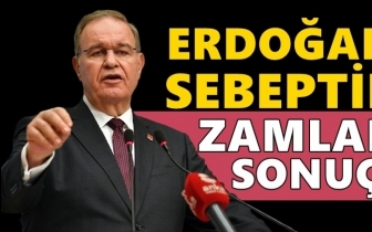 Faik &Ouml;ztrak: Erdoğan sebeptir, zam sonu&ccedil;tur!