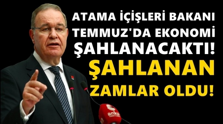 Faik &Ouml;ztrak: İsrafın merkezi Saray'ın kendisi...