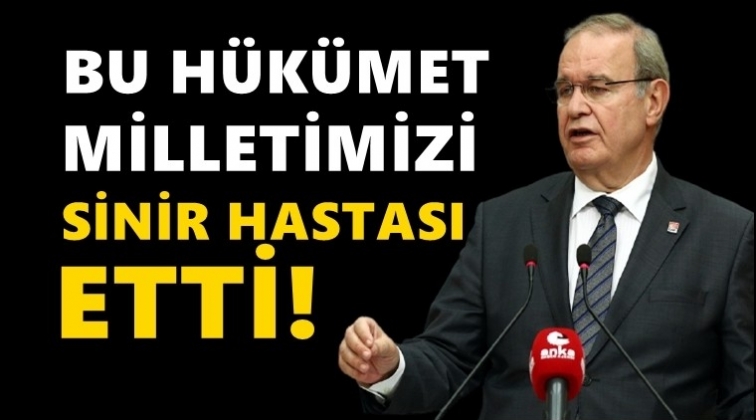 Faik &Ouml;ztrak: Milletimizi sinir hastası ettiniz!