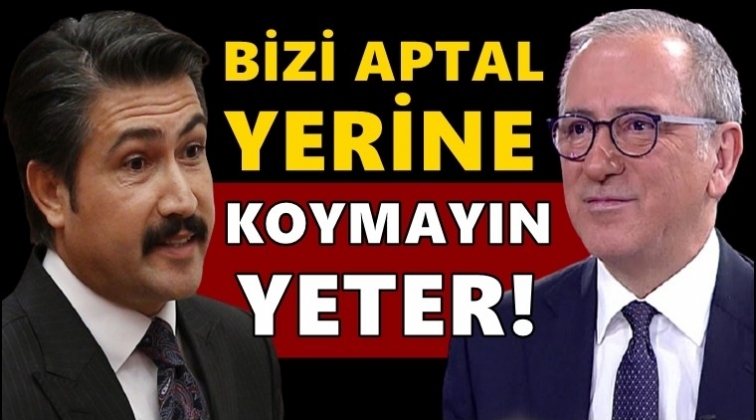 Fatih Altaylı&rsquo;dan AKP&rsquo;li Cahit &Ouml;zkan&rsquo;a olay yanıt!