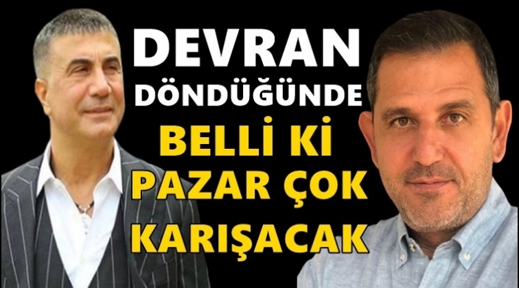 Fatih Portakal'dan dikkat &ccedil;eken Sedat Peker paylaşımı
