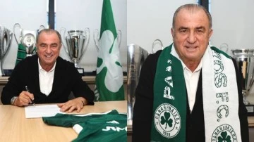 Fatih Terim, Panathinaikos'a resmi imzayı attı!