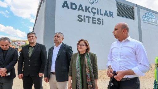 Fatma Şahin, Adak&ccedil;ılar Sitesi&rsquo;nde incelemelerde bulundu