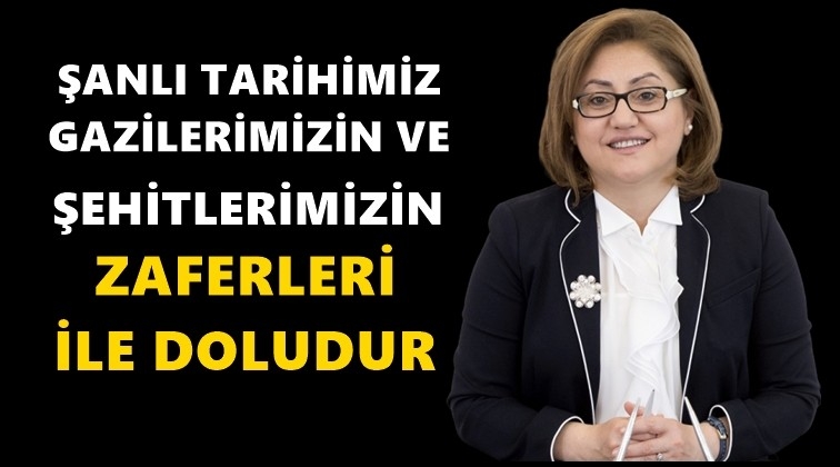 Fatma Şahin'den &ldquo;Gaziler G&uuml;n&uuml;&rdquo; mesajı