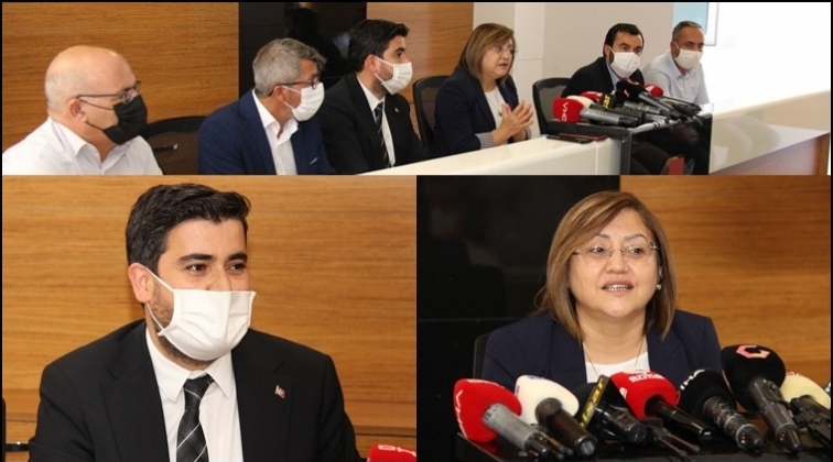 Fatma Şahin'den, GGC'ye teşekk&uuml;r ziyareti