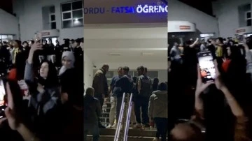 Fatsa KYK yurdunda asansörün halatları koptu!