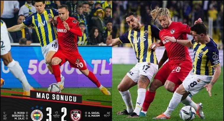 Fenerbahçe 3-2 Gaziantep FK