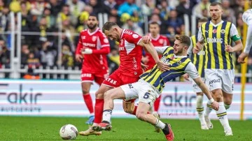 Fenerbahçe, Samsunspor'a takıldı: 1-1