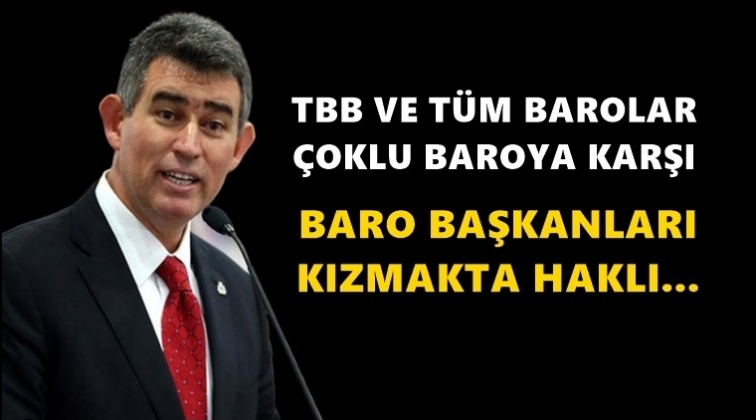 Feyzioğlu: TBB ve t&uuml;m barolar &ccedil;oklu baroya karşı