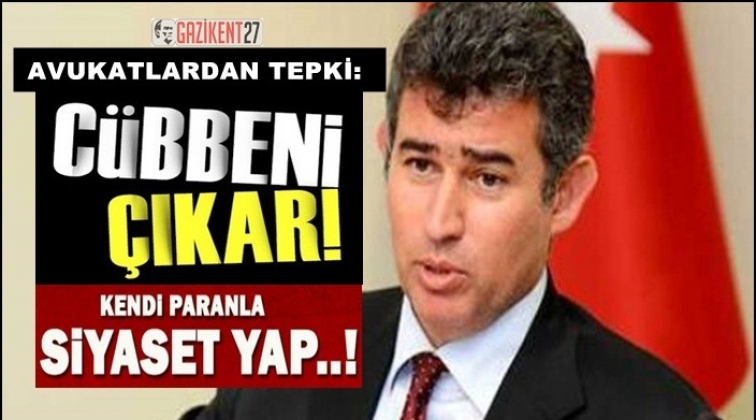Feyzioğlu'na tepki: C&uuml;bbeni &ccedil;ıkar siyaset yap