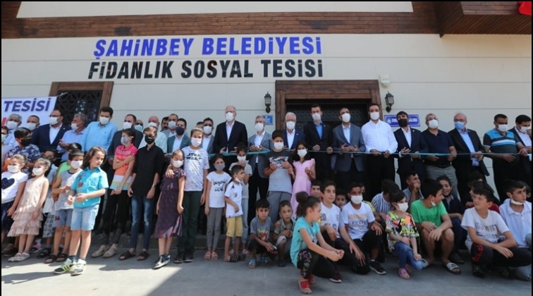 Fidanlık Sosyal Tesisi hizmete a&ccedil;ıldı...