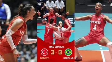 Filenin Sultanları Brezilya'yı 3-0 yenerek 5’te 5 yaptı