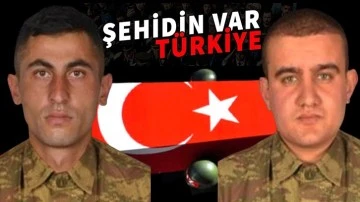 Fırat Kalkanı&rsquo;nda iki askerimiz şehit d&uuml;şt&uuml;!