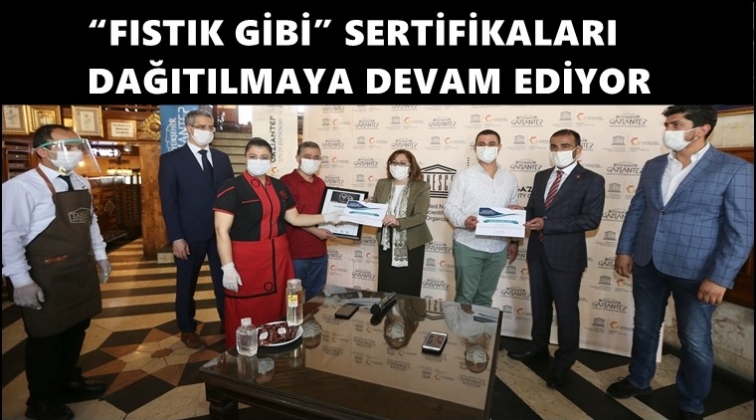 &ldquo;Fıstık Gibi&rdquo; sertifika t&ouml;reni...