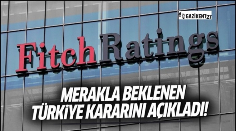 Fitch Türkiye’nin notunu düşürdü