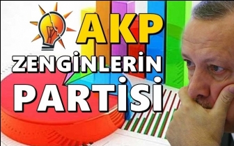 Flaş anket: AKP zenginlerin partisi!