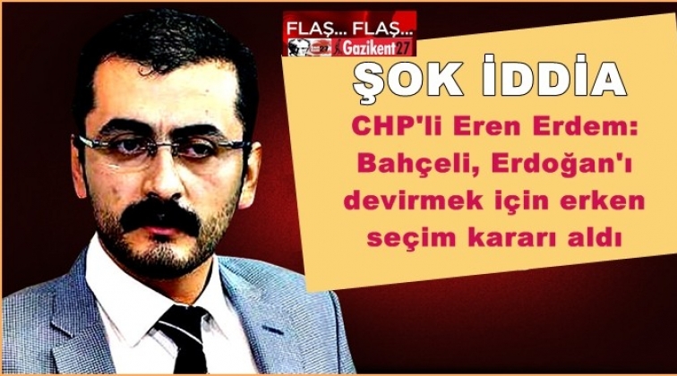 Flaş iddia: Bah&ccedil;eli, Erdoğan'ı devirmek i&ccedil;in...