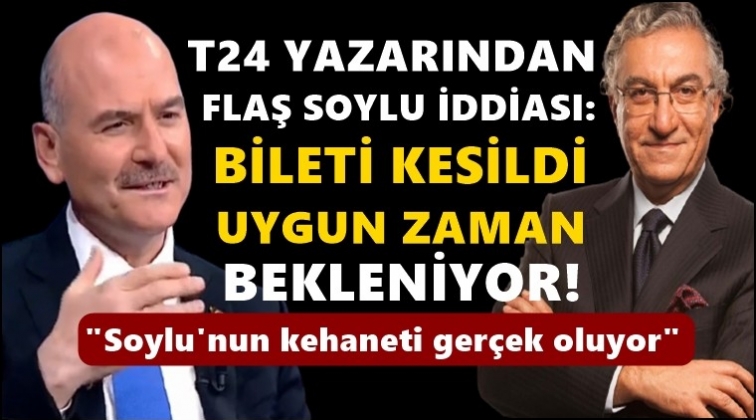 Flaş iddia: Soylu'nun&nbsp;bileti &ccedil;oktan kesildi, g&uuml;n sayıyor!