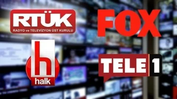 FOX TV, TELE 1 ve Halk TV'ye 'deprem' cezası
