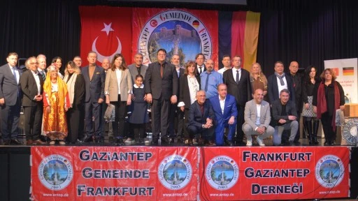 Frankfurt'ta Gaziantep Kültür ve Dayanışma Gecesi