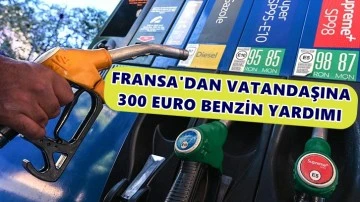 Fransa’da orta direğe benzin yardımı