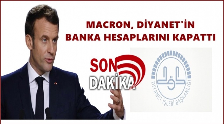 Fransa, Diyanet'e ait banka hesaplarını kapattı