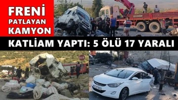 Katliam gibi kazada ölü sayısı 6'ya yükseldi!