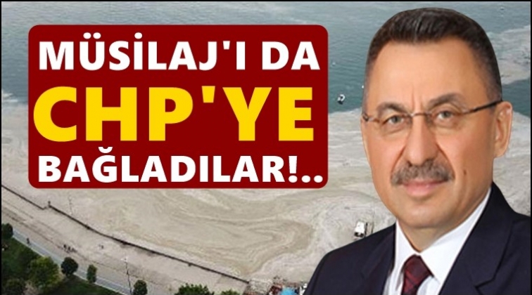 Fuat Oktay müsilajı CHP’ye bağladı!..