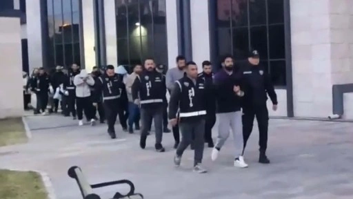 G&#xF6;k&#xE7;eada&#x27;da &#x27;nitelikli ya&#x11F;ma&#x27; operasyonu: 9 tutuklama