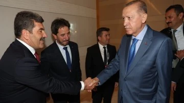 GAHİB Başkanı Kaplan, Erdoğan’a halı sektörünü anlattı