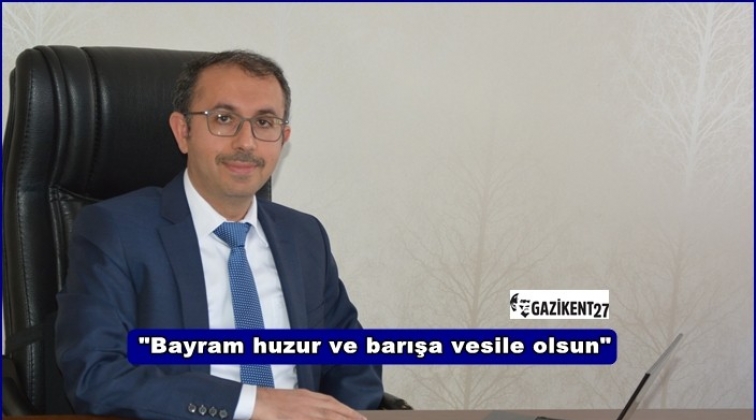 GAHİB Başkanı Kaplan'dan bayram kutlaması