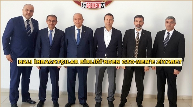 GAHİB Başkanı Kaplan'dan GSO-MEM'e ziyaret