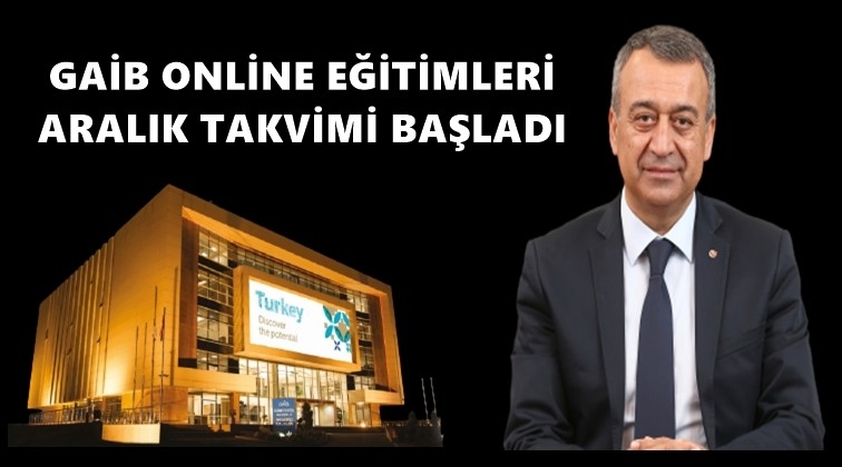 GAİB, Aralık takvimini a&ccedil;ıkladı