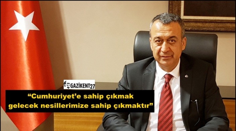GAİB Başkanı Kileci'den, 29 Ekim mesajı