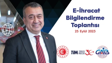 GAİB'te ihracat bilgilendirme toplantısı 