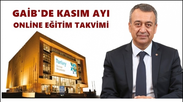GAİB'de online eğitimler s&uuml;r&uuml;yor...