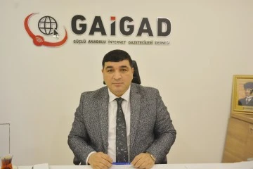 GAİGAD Başkanı Özkurt'tan Basın Bayramı mesajı 