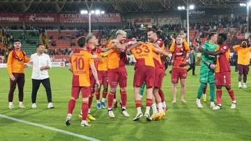 Galatasaray, Alanyaspor'u farklı geçti: 0-4