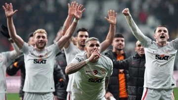Galatasaray Beşiktaş'ı 1-0 yendi, liderliği geri aldı!