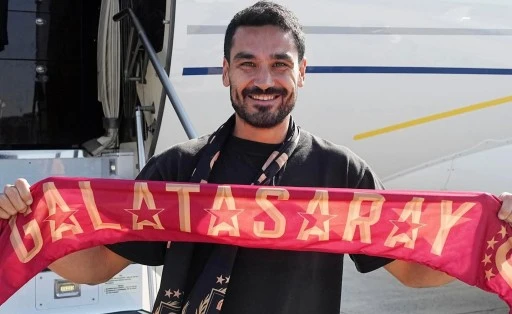 Galatasaray'ın yeni transferi İlkay Gündoğan İstanbul'da...
