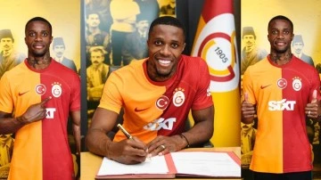 Galatasaray, Zaha ile 3 yıllık bir sözleşme imzaladı