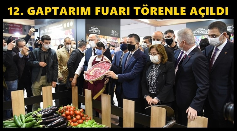 GAPTARIM Fuarı t&ouml;renle a&ccedil;ıldı...