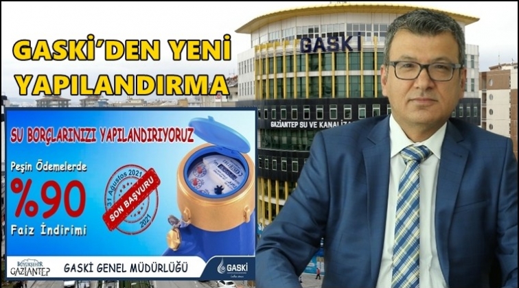GASKİ'den yeni yapılandırma...